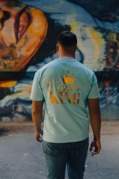 Cigar King Premium Cotton Tiffany Blue T-Shirt